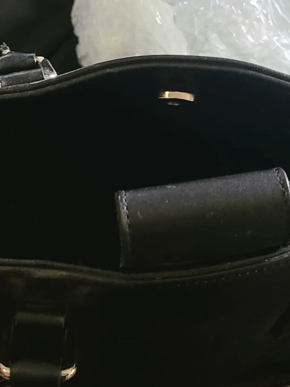 Vintage Coach Classic Black Leather Tote Bag - Women